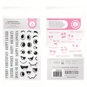 Tonic Studios - Seasonal Friends Treat Box Stamp Set - 5682e