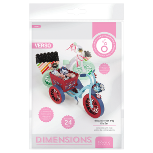 Tonic Studios - Tricycle Treat Tray Die Set - 5826e