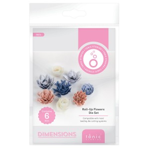 Tonic Studios - Roll-Up Flowers Die Set - 5827e