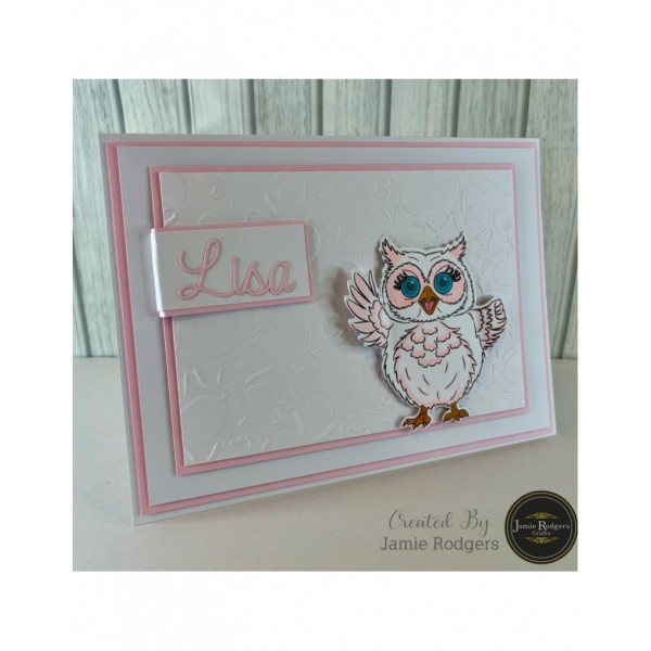 Jamie Rodgers Crafts - Velvet Script Lower Case Medium Dies - JRCD0077