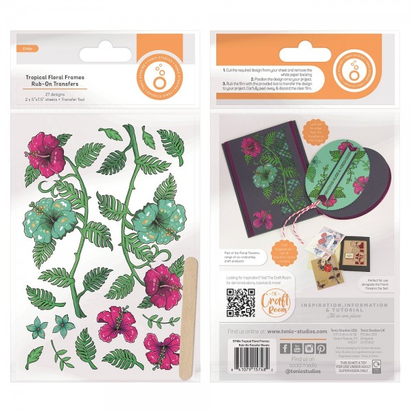 Tonic Studios - Transfer Set - Tropical - 5748e