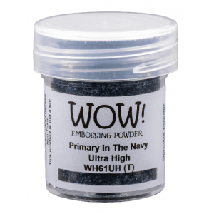 WOW! - Embossing Powder - Primary In The Navy - Ultra High - WH61UH