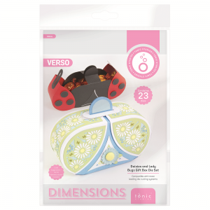 Tonic Studios - Daisies & Lady Bugs Gift Box Die set - 5863e