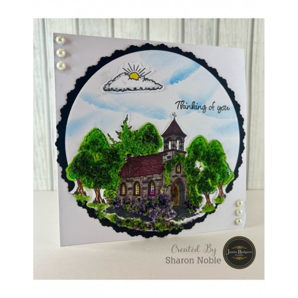 Jamie Rodgers Crafts - Church Clear Stamp Set - JRC0029
