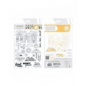 Tonic Studios - Here Comes the Summer Stamp Set - 5884e