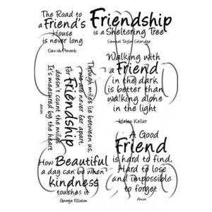 Card-io - Clear Stamp Friends  - CCSTFRI-01