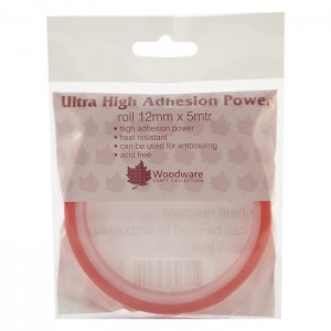 Woodware - Adhesives - Double Sided Ultra High Bond Redline Tape - 12mm x 5m