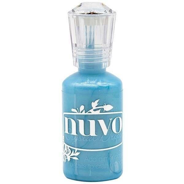 Nuvo - Crystal Drops - Metallic - Blue Ice - 1809n