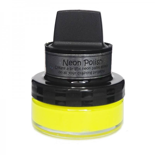 Cosmic Shimmer - Neon Polish Happy Yellow 50ml - CSNPYELLOW