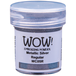 WOW Metallic Silver - Grade Size:Regular, Jar Size:15ml Jar - WC05R