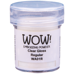 WOW Clear Gloss - Grade Size:Regular, Jar Size:15ml Jar - WA01R