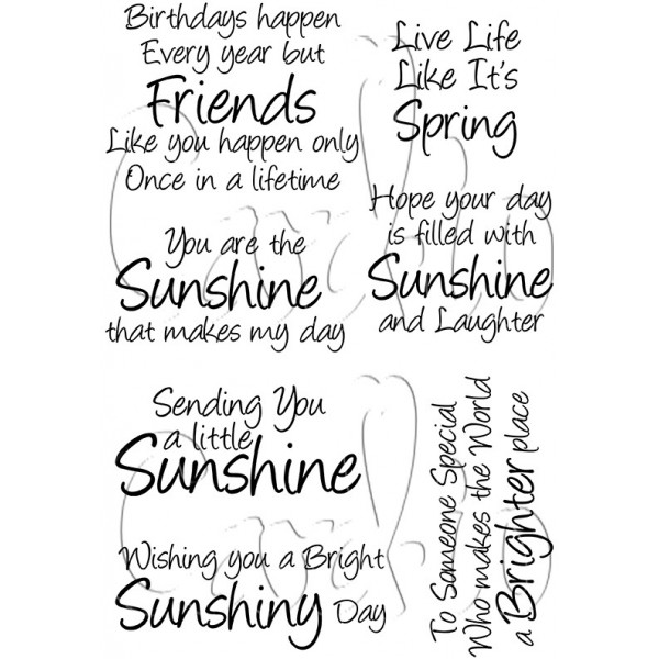 Card-io - Sunny Sentiments Stamp Set - CCSTSUN-04