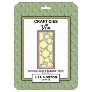 Lisa Horton - Slimline Loops and Bubbles Frame Die Set - LHCCD042