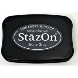 StazOn - Stone Grey Staz On Pad - SZ32