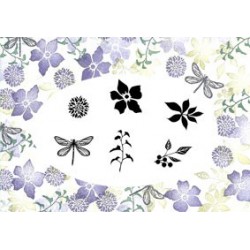 Card-io Majestix - Clear Stamp Early Spring Blooms - MAEA-01