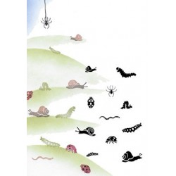 Card-io Majestix Clear Stamp Bugs and Snails - MABU-02