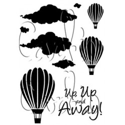 Card-io Up, up and Away Combinations Clear Stamp