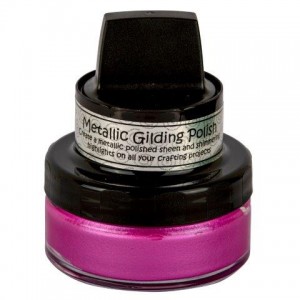 Cosmic Shimmer - Metallic Gilding Polish Indian Pink 50ml - CSMGIND