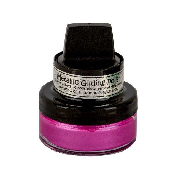 Cosmic Shimmer - Metallic Gilding Polish Indian Pink 50ml - CSMGIND