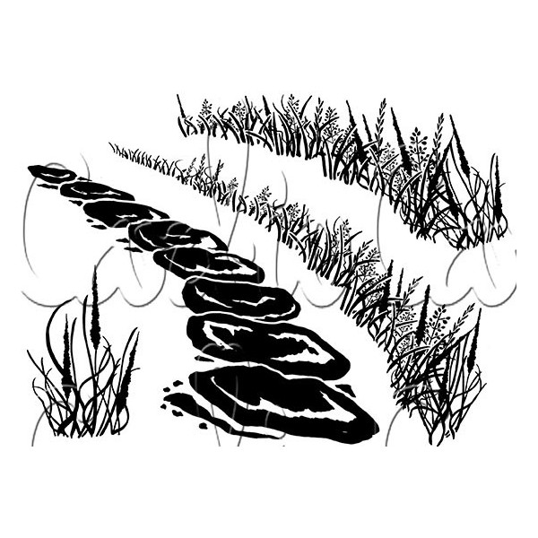 Card-io - Tattered Trail A7 Clear Stamp Set - CCSTTAT-01