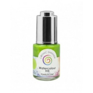 Cosmic Shimmer - Pearlescent Watercolour Ink Lime Sherbet 20ml - CSPWILIME