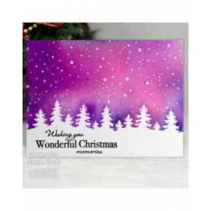 Creative Expressions - Forest Elements DL Stencil - CEST058