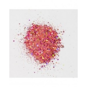 Cosmic Shimmer - Holographic Glitterbitz Coral Red 25ml - CSHGBCORAL