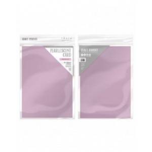 Craft Perfect - Pearlescent Card - Gleaming Lilac A4 (5/PK) - 9504e