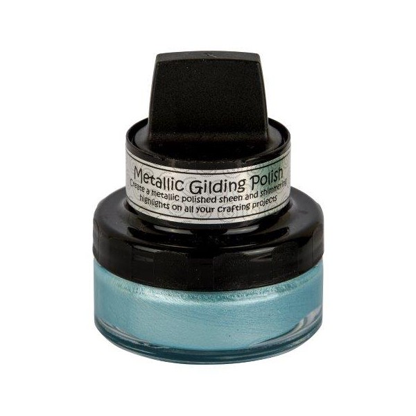 Cosmic Shimmer - Metallic Gilding Polish Powder Blue 50ml - CSMGPOWDER