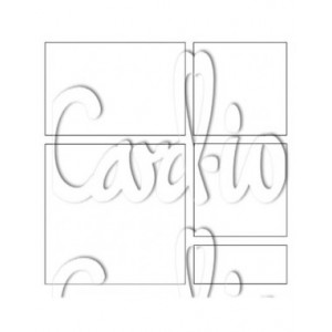 Card-io - Squares and Rectangles Majemask Stencil - STSQ-0