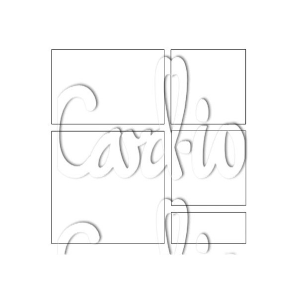Card-io - Squares and Rectangles Majemask Stencil - STSQ-0