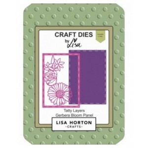 Lisa Horton - Gerbera Bloom Panel Die - LHCCD123