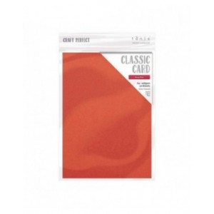 Craft Perfect - Classic Card - Rose Pink - Weave Textured - A4 (10/PK) - 9061e