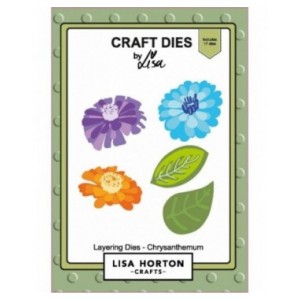 Lisa Horton - Layering Dies - Chrysanthemum - LHCCD117