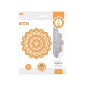 Tonic Studios - Scalloped Flower Layering Die Set - 4490e