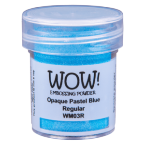 WOW Embossing Powders - Pastel Blue - Jar Size:15ml Jar - WM03R