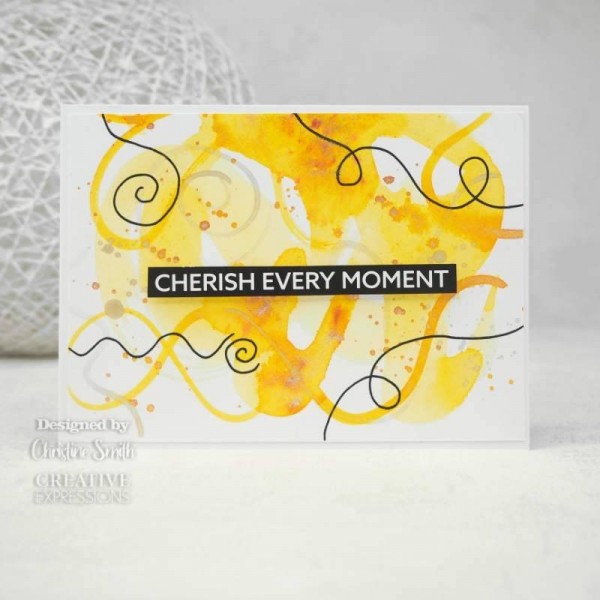 Creative Expressions - Wordies Sentiment Sheets – Inspirational Pk 4 6 in x 8 in - CEW003