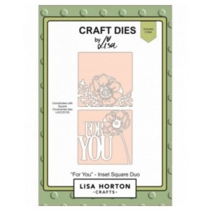 Lisa Horton - For You Inset Square Duo Die Set - LHCCD155