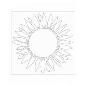 Card-io - Sunflower - MajeMask Stencil - STSU-02