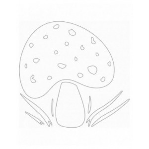 Card-io - Toadstool - MajeMask Stencil - STTO-01