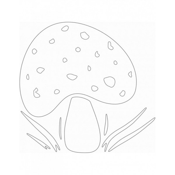 Card-io - Toadstool - MajeMask Stencil - STTO-01