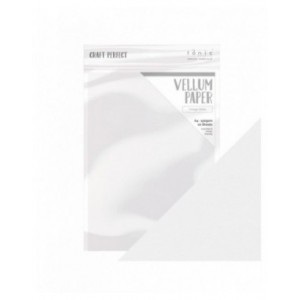 Craft Perfect - Vintage White Vellum - 9996e
