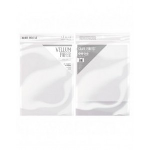 Craft Perfect - Vintage White Vellum - 9996e