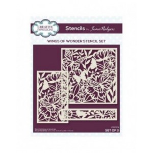 Creative Expressions - Jamie Rodgers Wings Of Wonder Stencil Set - CEST074