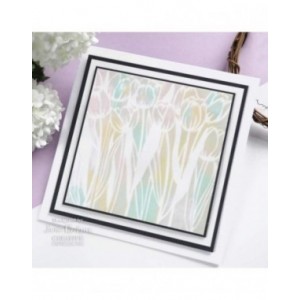 Creative Expressions - Jamie Rodgers Tulip Fields Stencil Set - CEST077