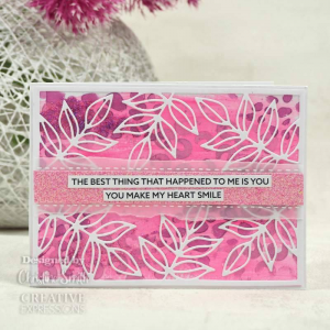 Creative Expressions - Wordies Sentiment Sheets - Love PK 4 6 in x 8 in - CEW006
