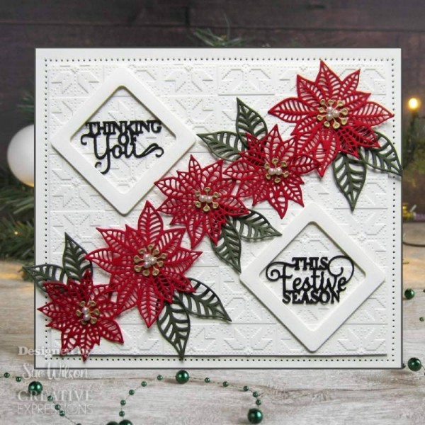 Creative Expressions - Creative Expressions Sue Wilson Festive Mini Expressions Duos Thinking Of You Craft Die - CEDME121
