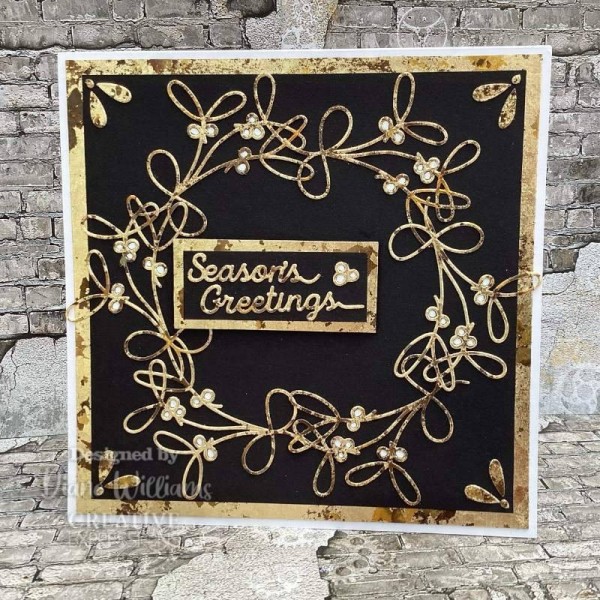 Cosmic Shimmer -  Gilding Flakes Chocolate Gold 100ml - CSGFCHOC