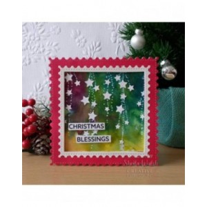 Creative Expressions - Wordies Sentiment Sheets - Christmas Blessings Pk 4 6 in x 8 in - CEW009