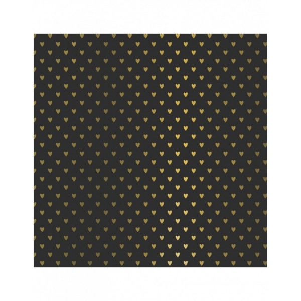 Craft Perfect - Foiled Kraft Card - Heart of Gold - A4 - 280gsm - 9352e